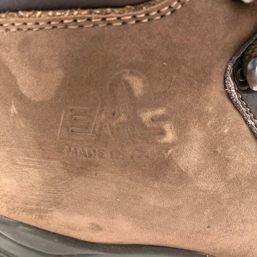 Alico EMS Hiking Boots‎ Nubuck Leather Made in ITALY Vibram Sole Women's 7